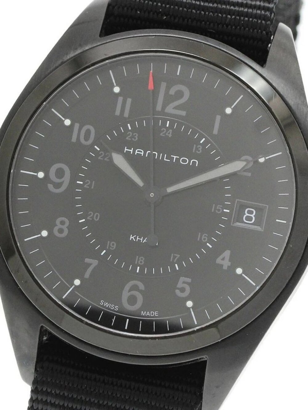 HAMILTON Khaki field H706050 Date Navy Dial Automatic Men's Watch